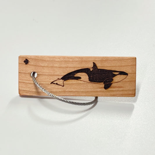 Orca Keychain