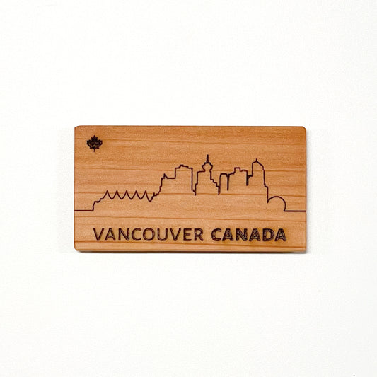 Vancouver City Skyline Magnet