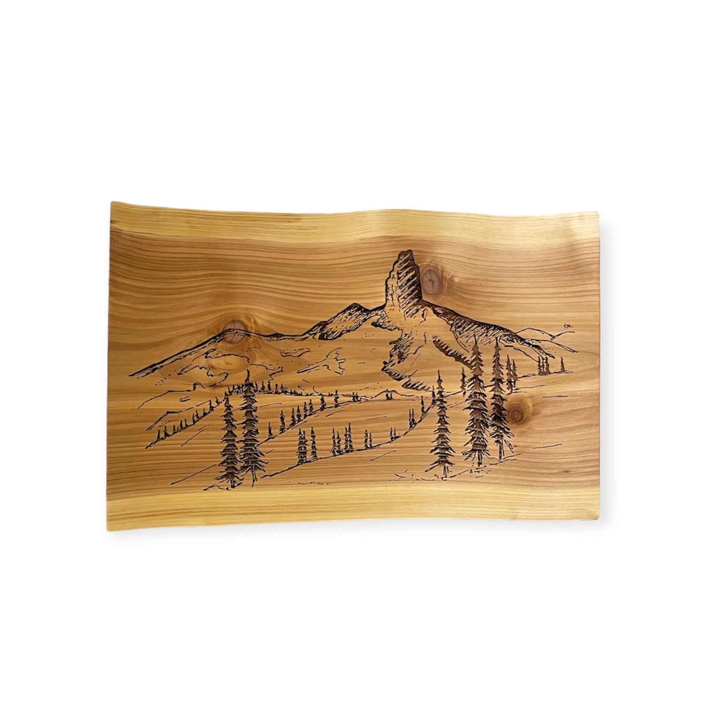 Black Tusk Live Edge Wall Art